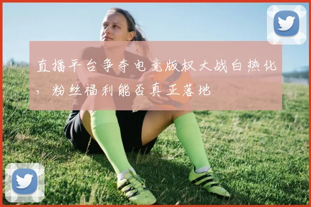 直播平台争夺电竞版权大战白热化,粉丝福利能否真正落地